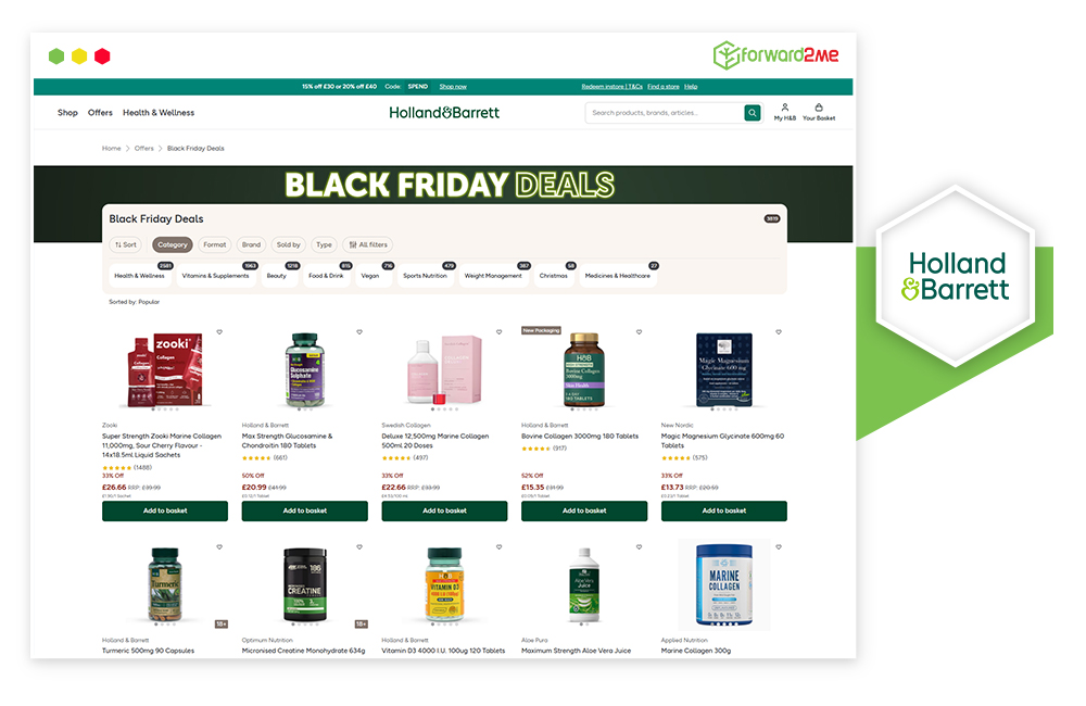 Holland & Barrett Black Friday 2025